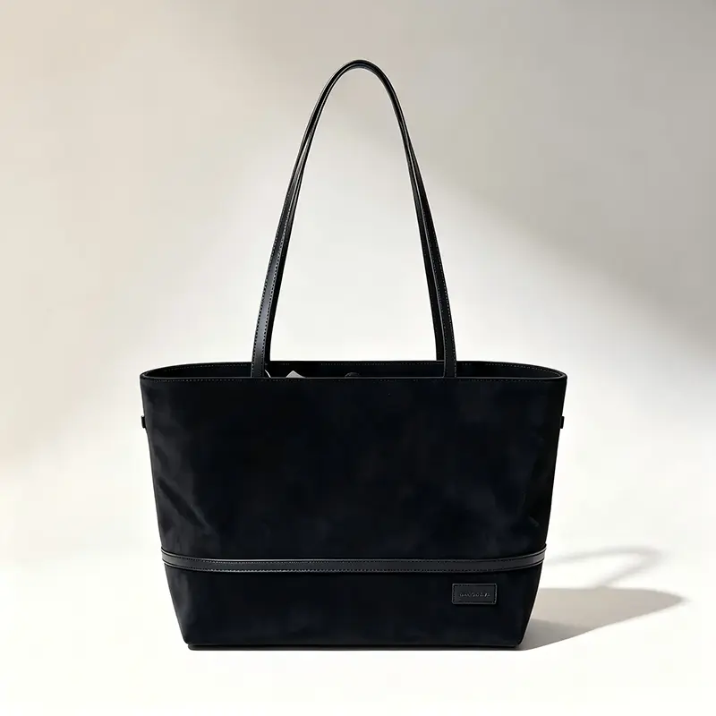手作りのレザートートバッグ